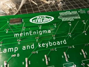Lamp and keyboard
