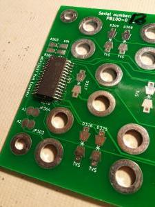 Plugboard close up